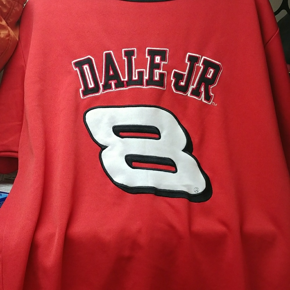 Dale E. #8 button shrit